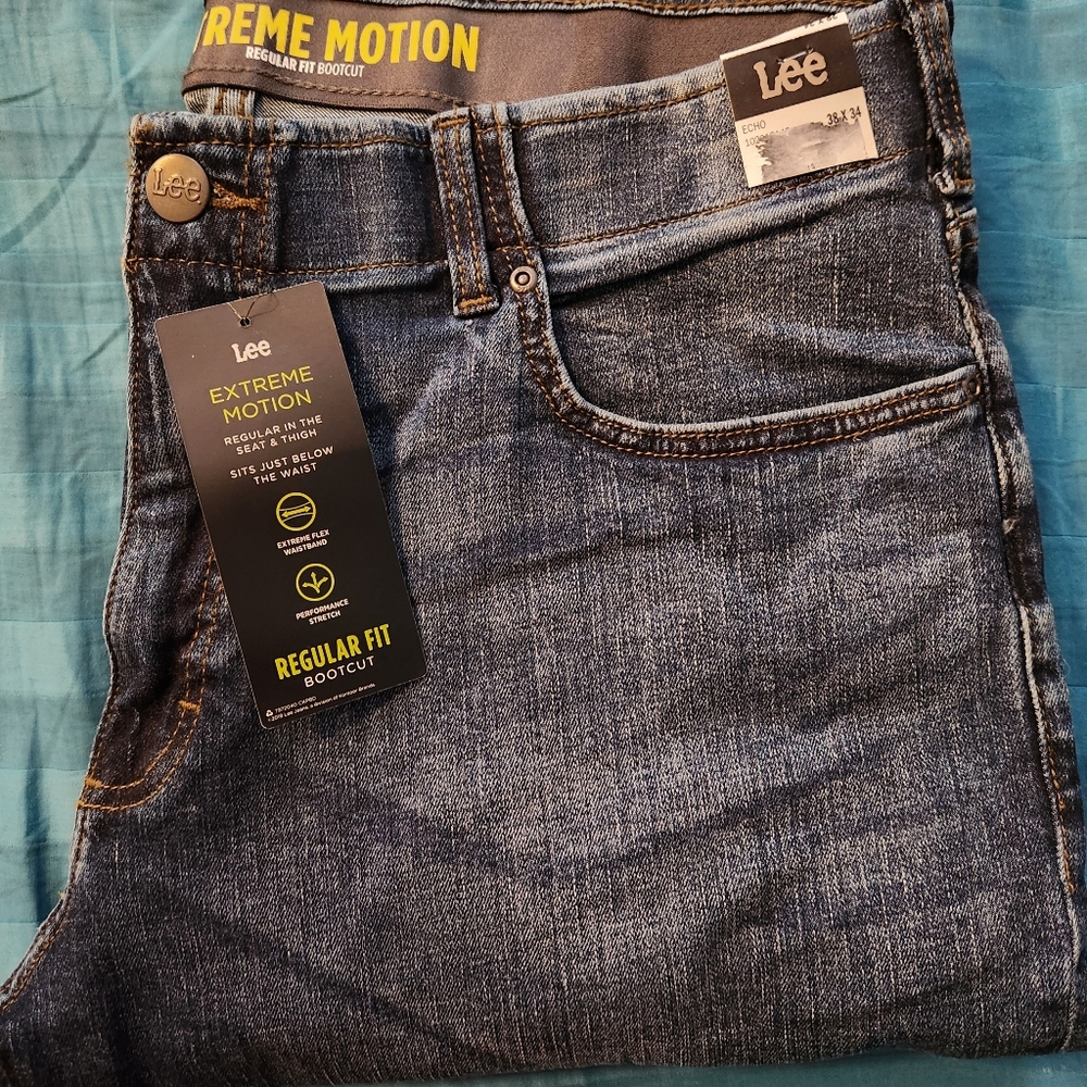 Mens Lee Extreem Motion Jean